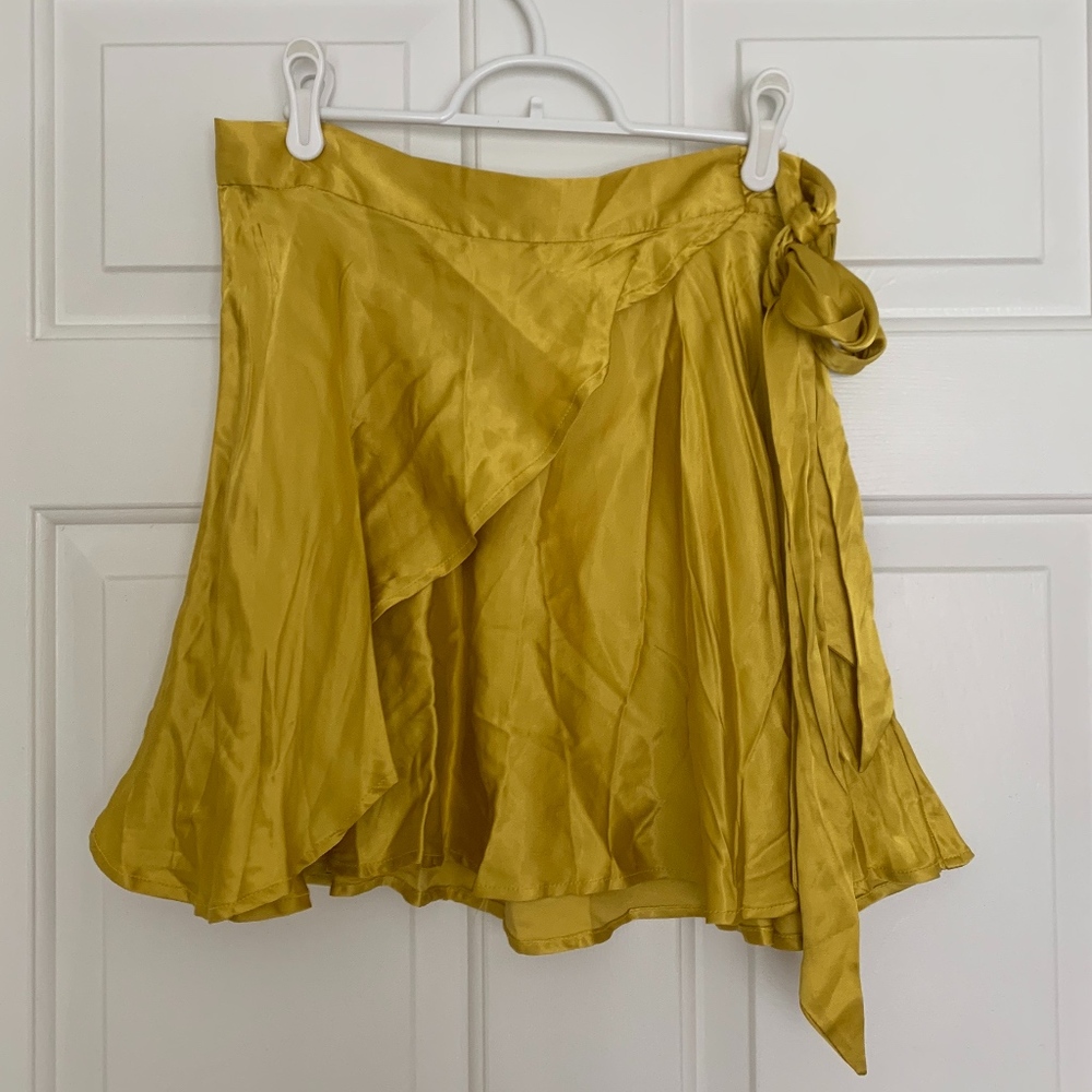 Urban Outfitters Metallic Skirt